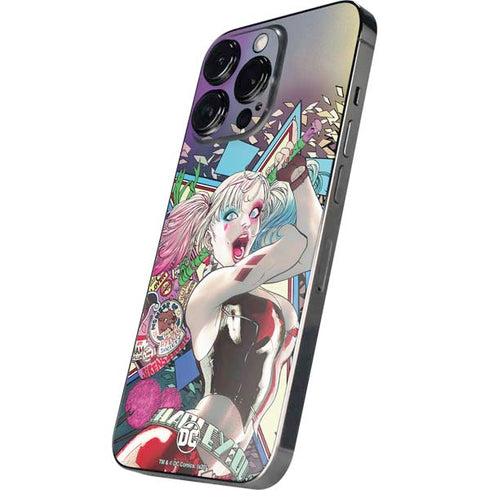DC Comics Harley Quinn Action Pose iPhone 16 Pro Skin